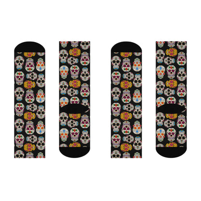 Sugar Skulls - Premium Unisex Crew Socks