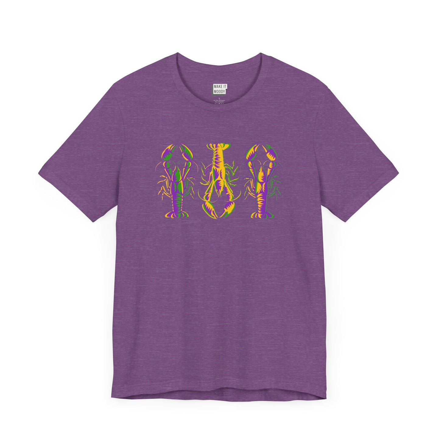 Crawfish Mardi Gras Tee