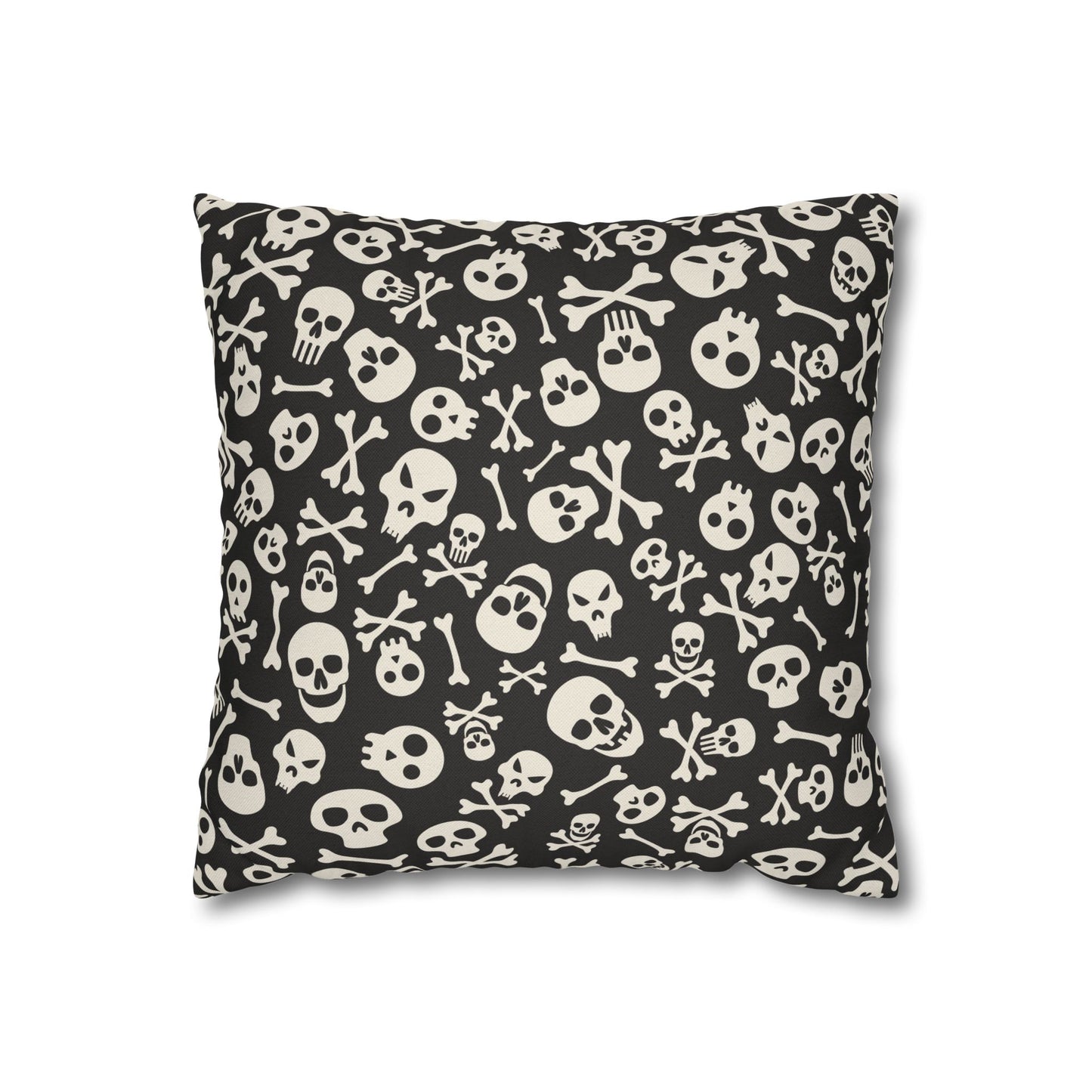 Skull & Crossbones - Halloween Pillow Cover