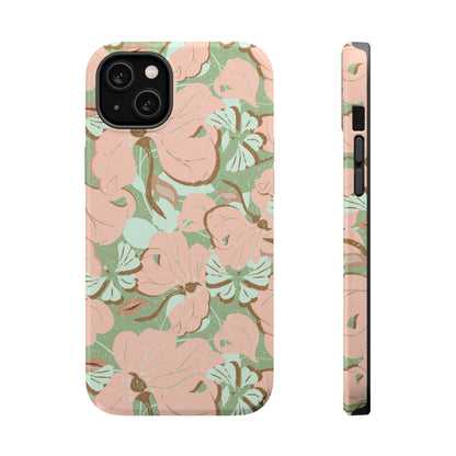 Peachy Petals - MagSafe Tough iPhone Case