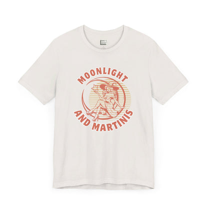 "Moonlight and Martinis" Halloween Tee