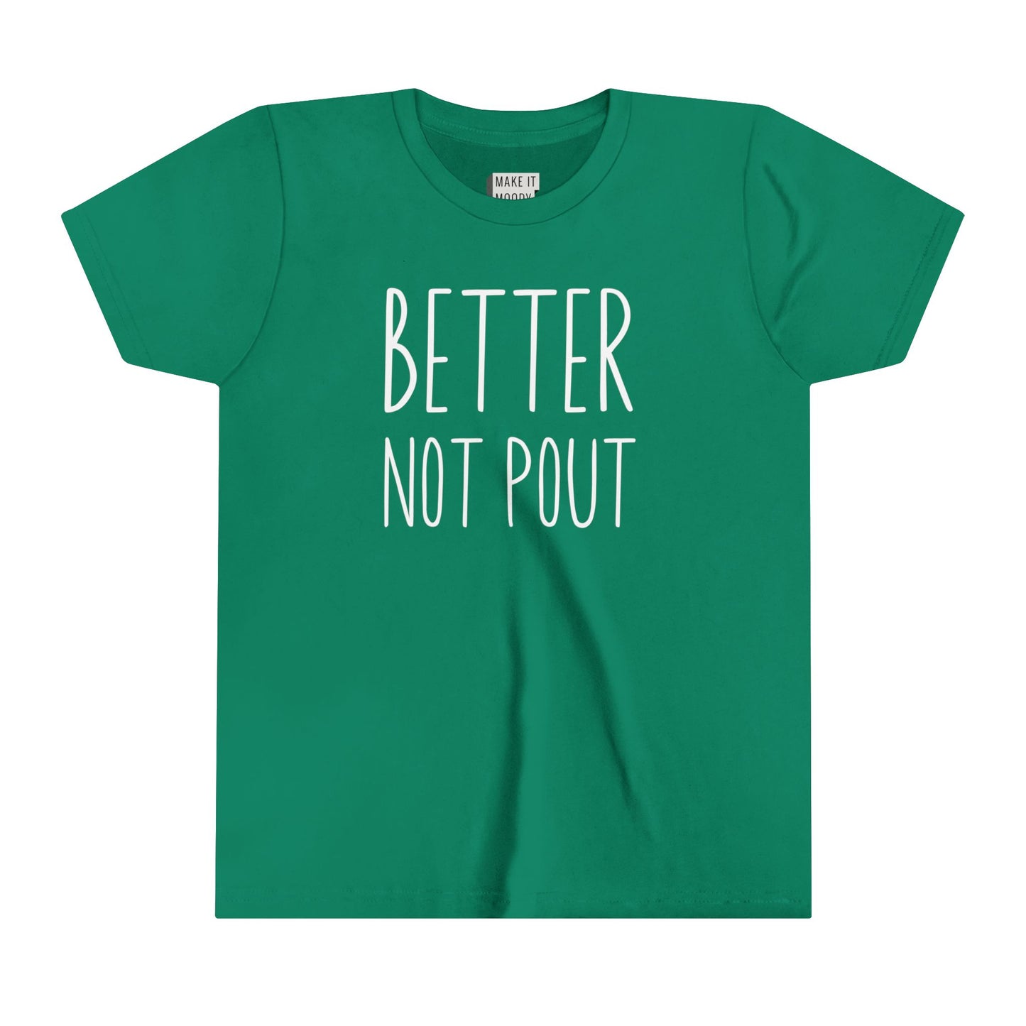 "Better Not Pout" Youth Christmas T-Shirt