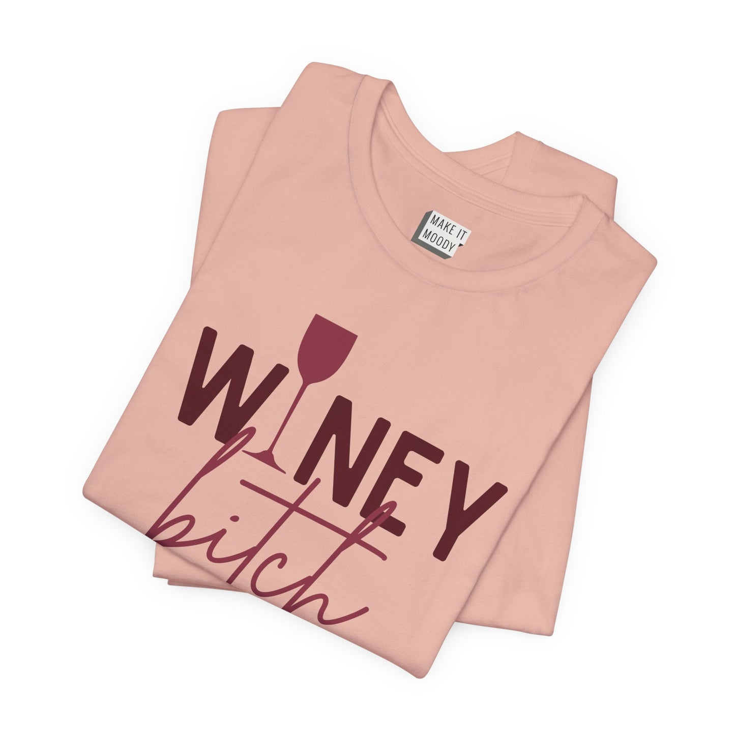 "Winey Bitch" Funny Drinking T-Shirt