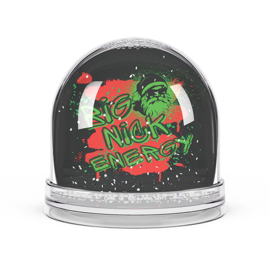 "Big Nick Energy" - Funny Christmas Snow Globe