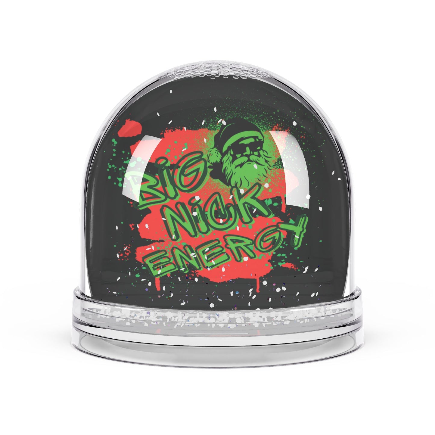 "Big Nick Energy" - Funny Christmas Snow Globe