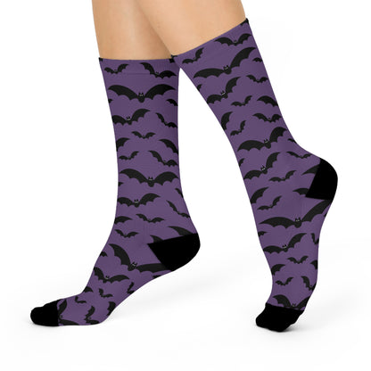 Boo-tiful Bats - Premium Unisex Crew Socks