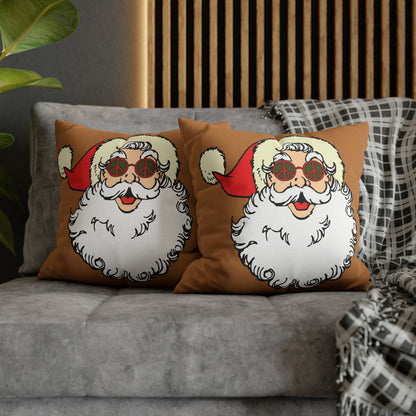 Groovy Santa Christmas Pillow Cover