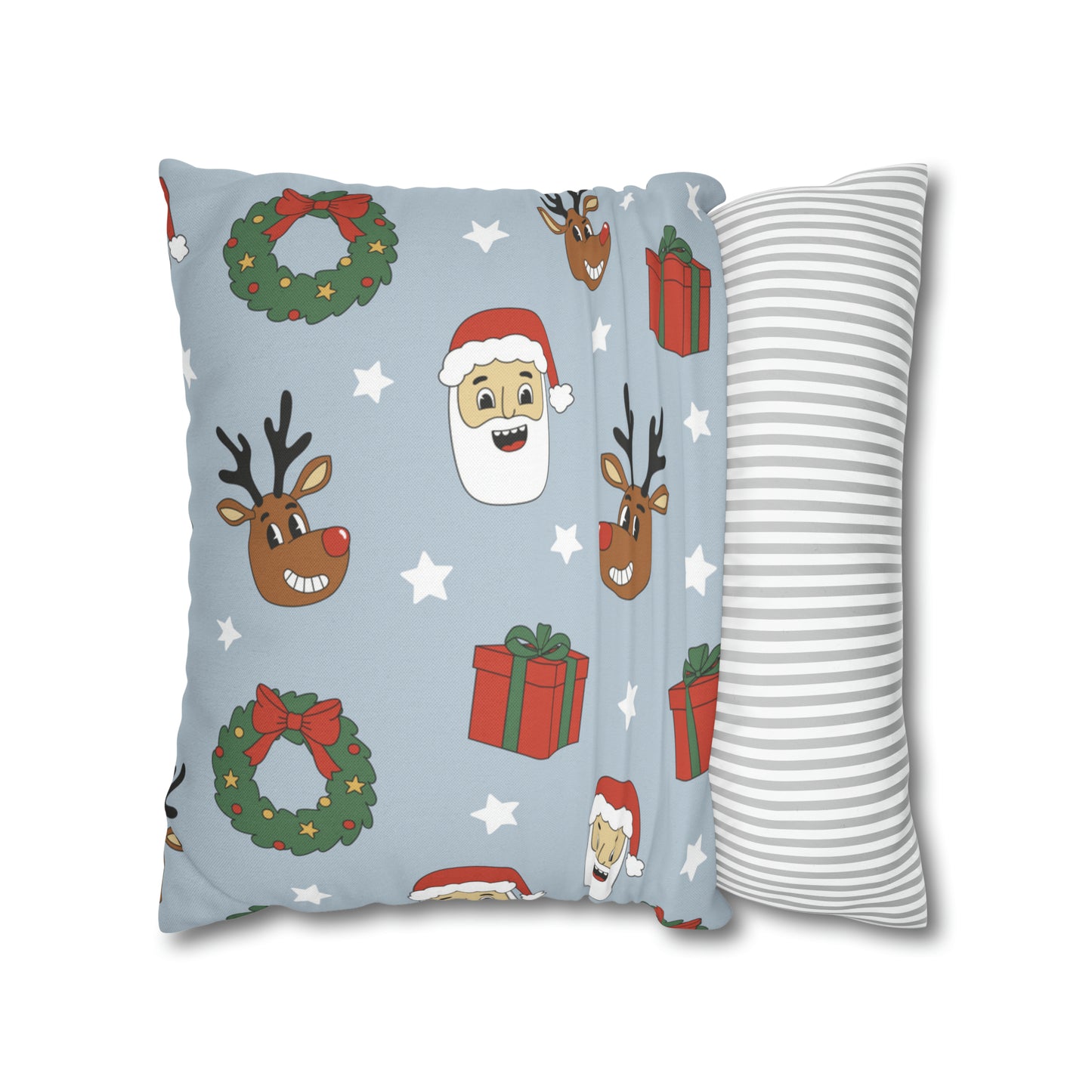 Retro Christmas Pillow Cover