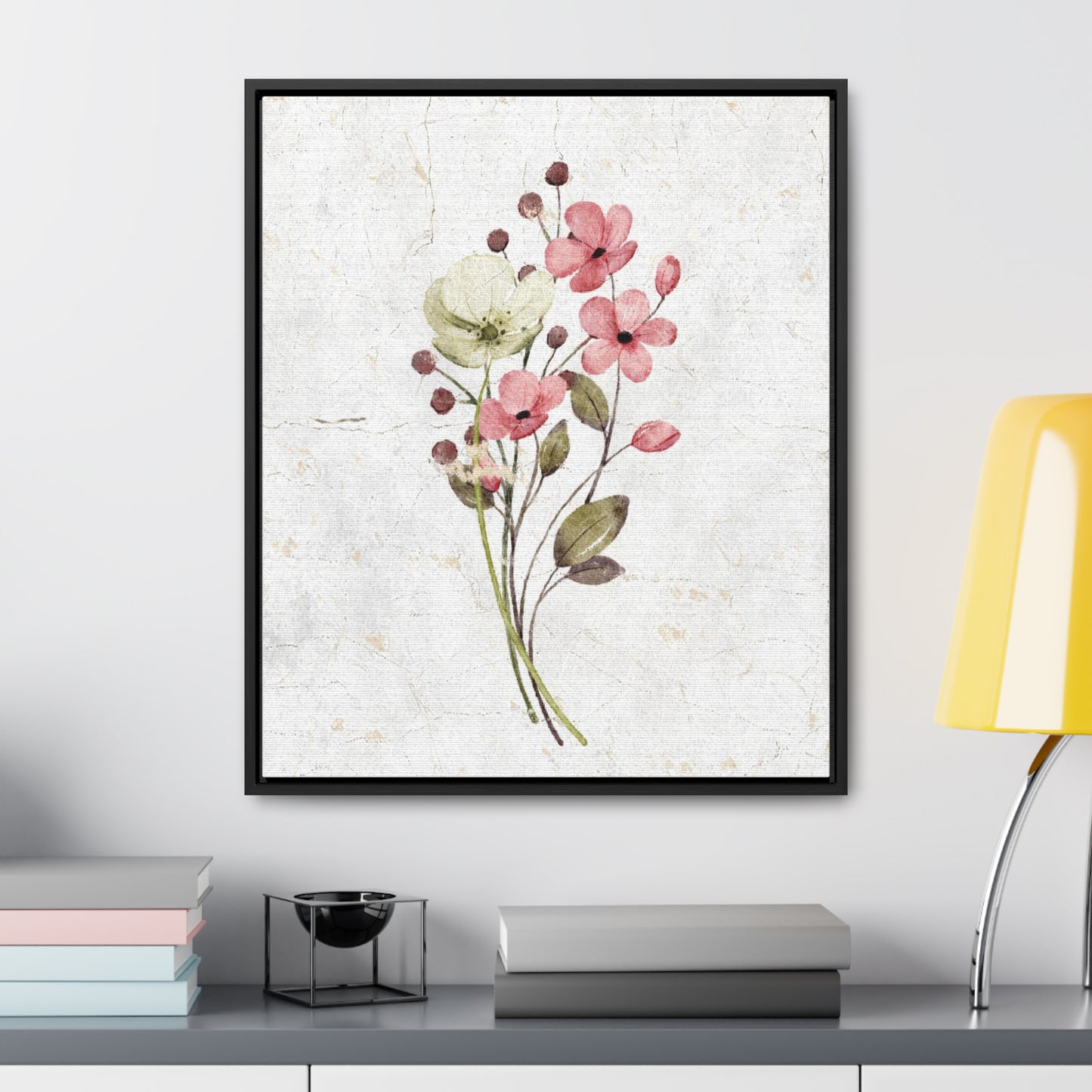 Floral Bunch Gallery Wrapped Canvas, Vertical Frame