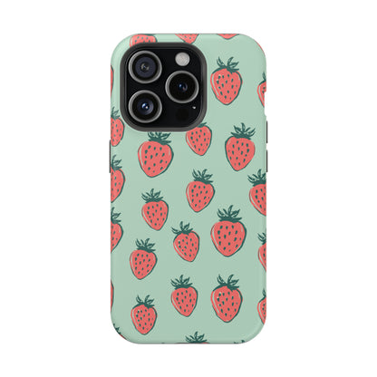 Strawberry Summer - MagSafe Tough iPhone Case