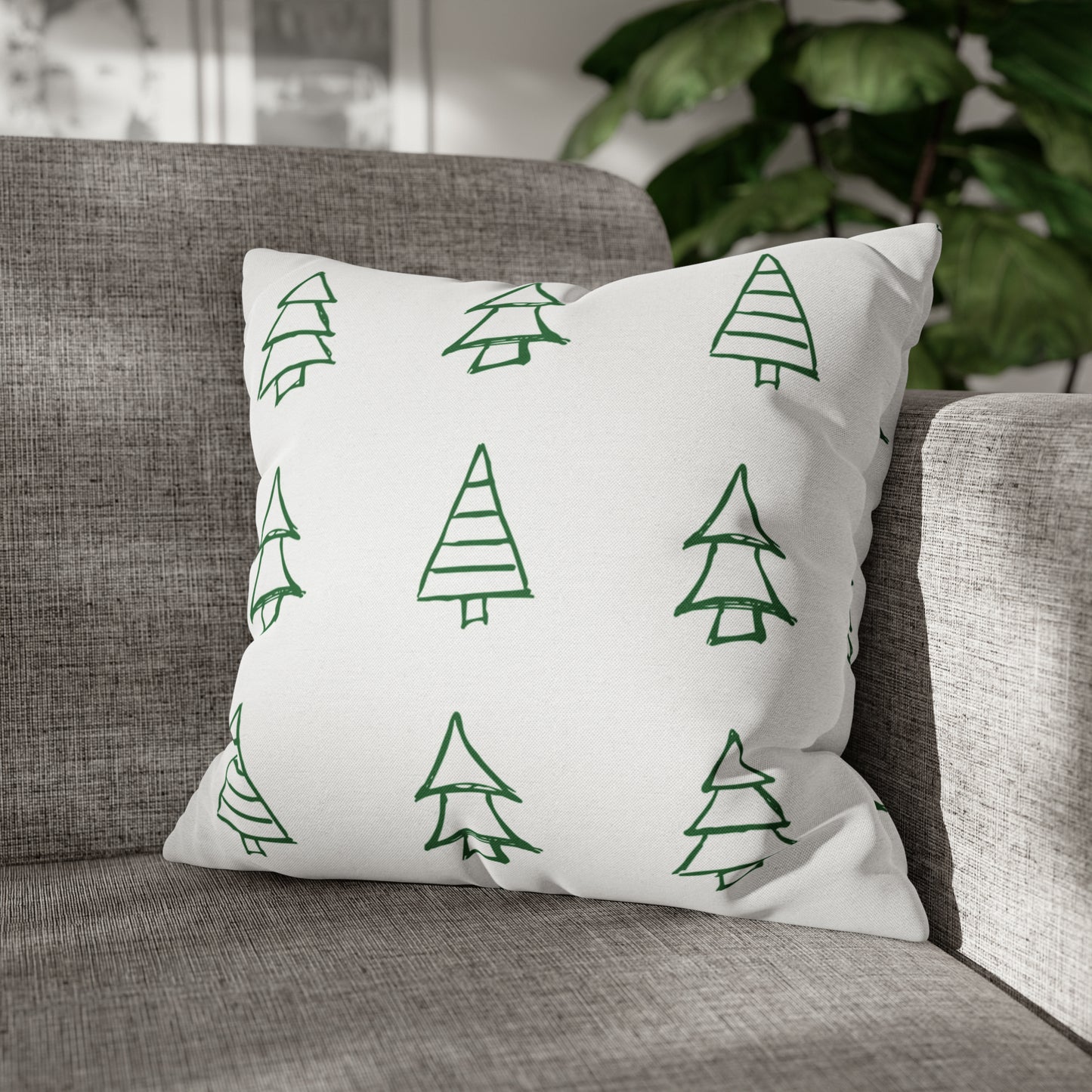 Christmas Trees Christmas Pillow Cover