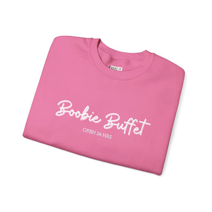 "Boobie Buffet" Breastfeeding Sweatshirt