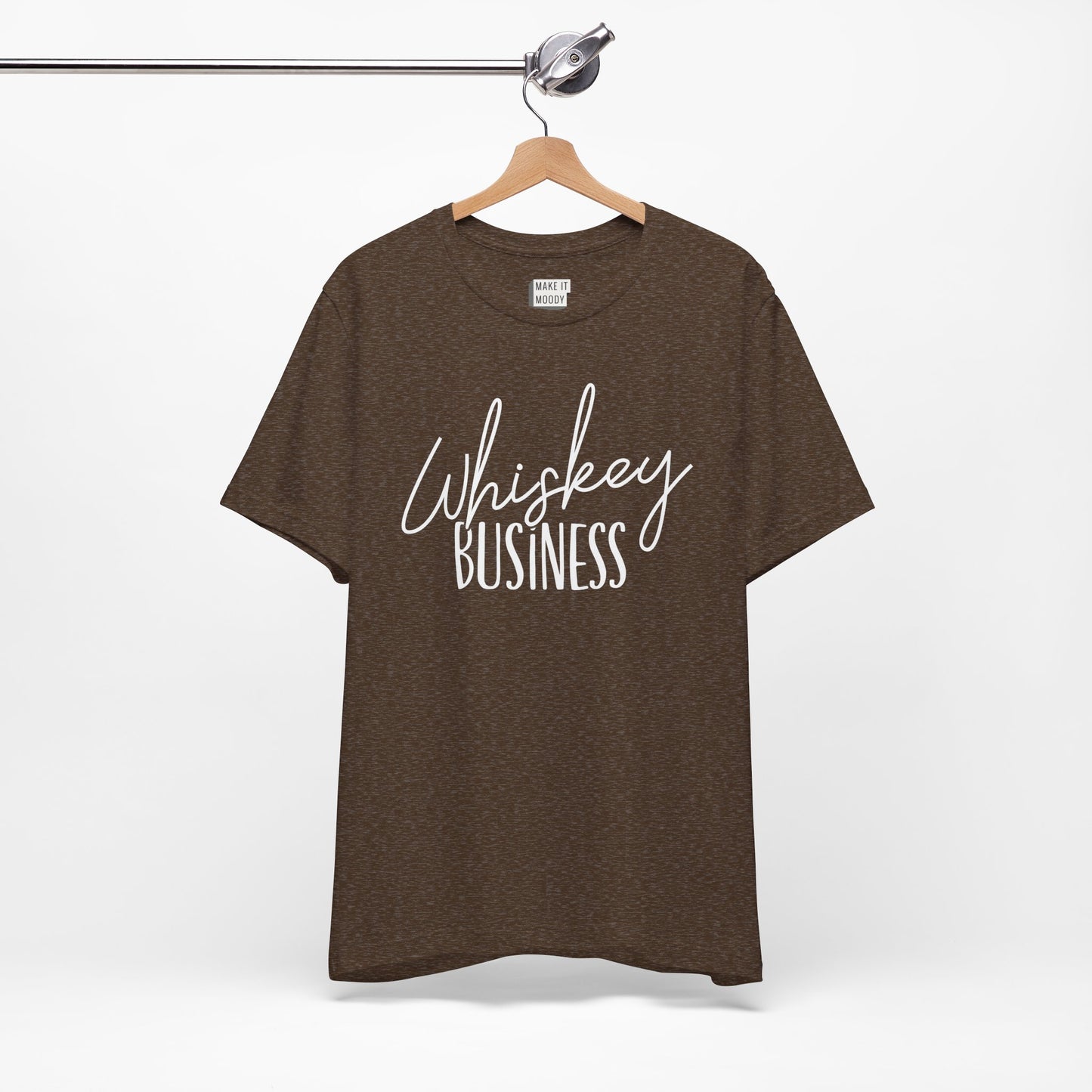 "Whiskey Business" Funny Drinking T-Shirt