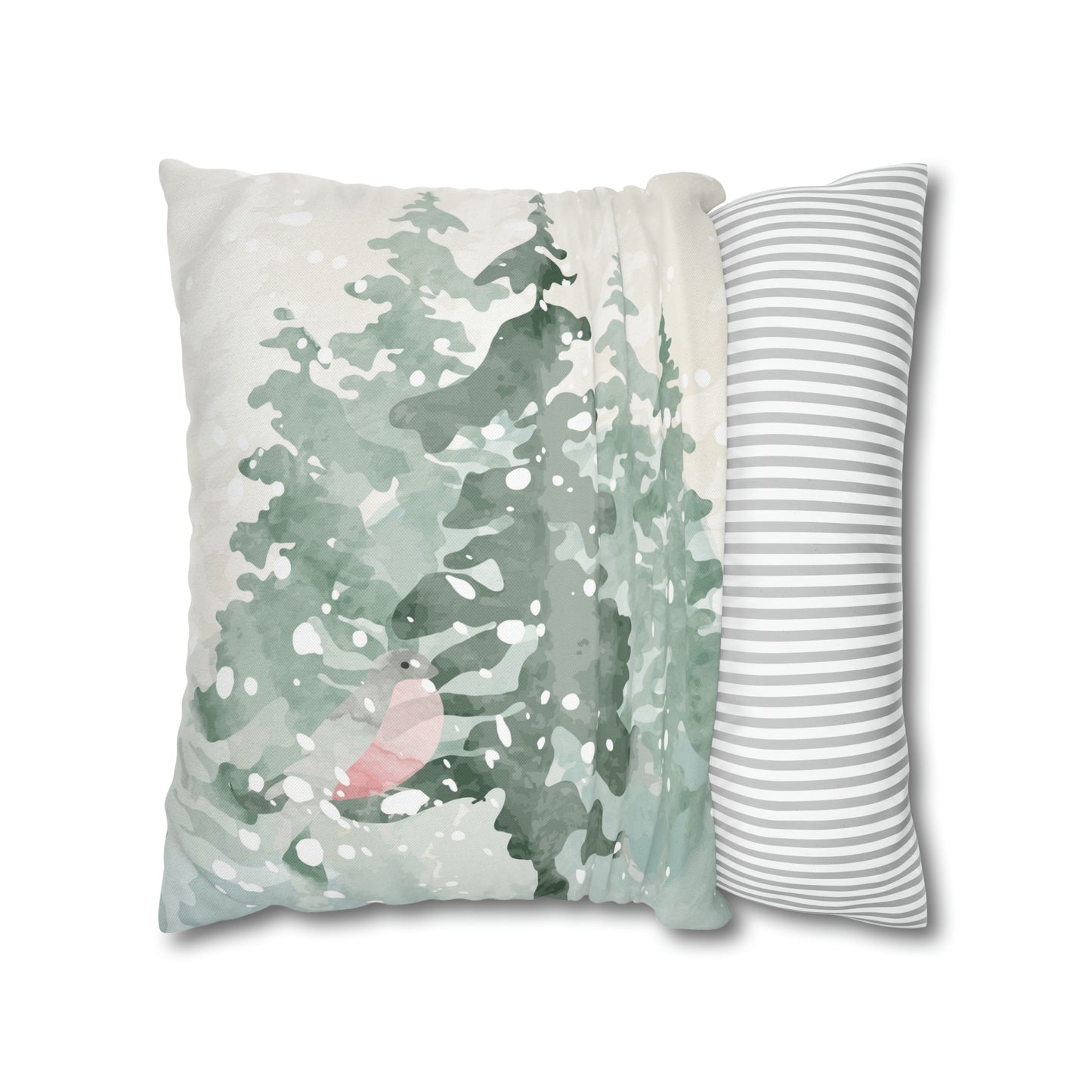 Winter Woods Christmas Pillow Cover