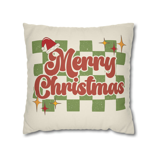 "Merry Christmas" Christmas Pillow Cover