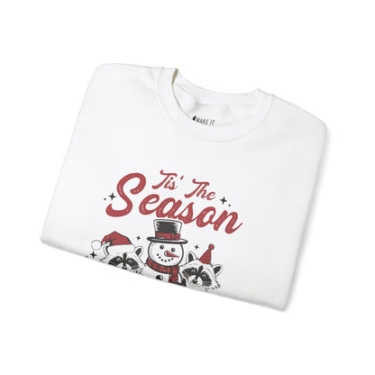 '"Tis the Season to Be Feral" Christmas Sweatshirt