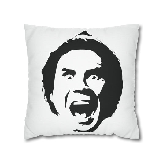 Will Ferrell Elf Christmas Pillow Cover, White