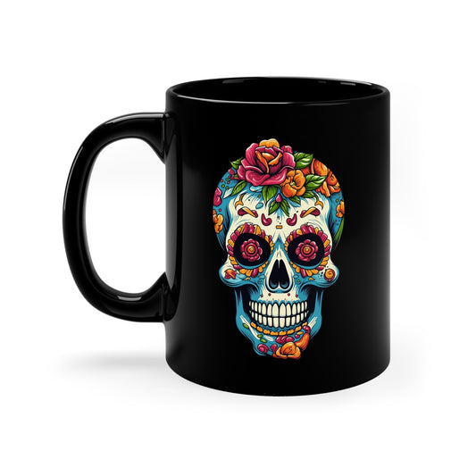 Sugar Skull Halloween Mug