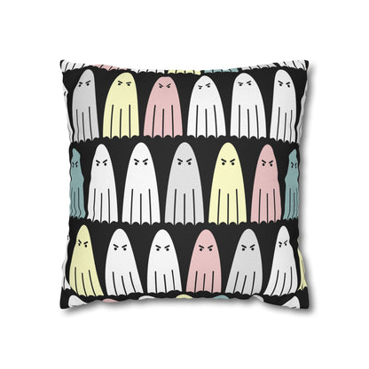 Grouchy Ghosts - Halloween Pillow Cover