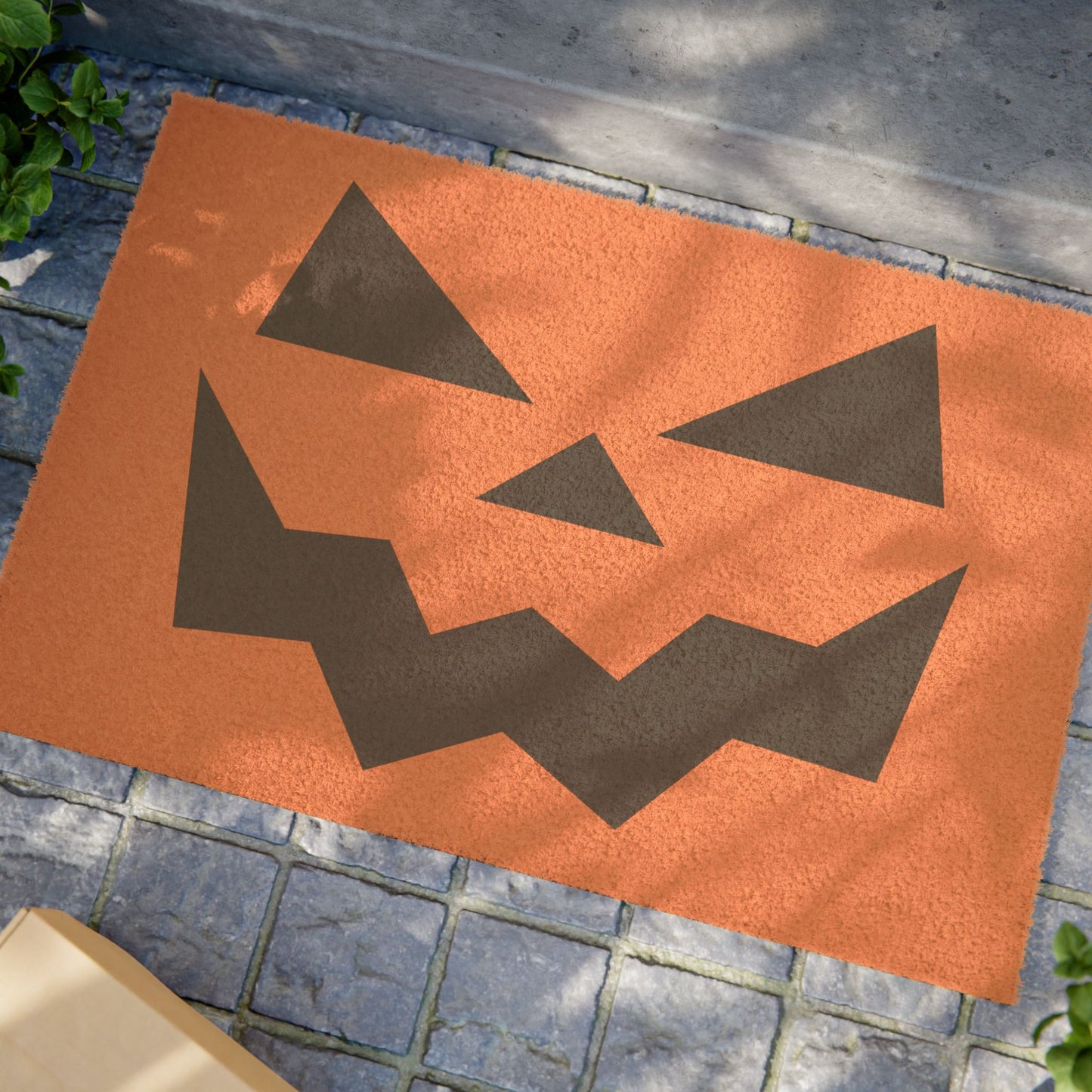 Jack-O-Lantern Halloween Doormat