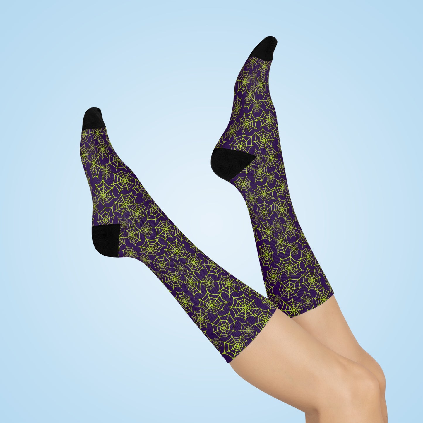 Walkin' Into Spiderwebs - Premium Unisex Crew Socks