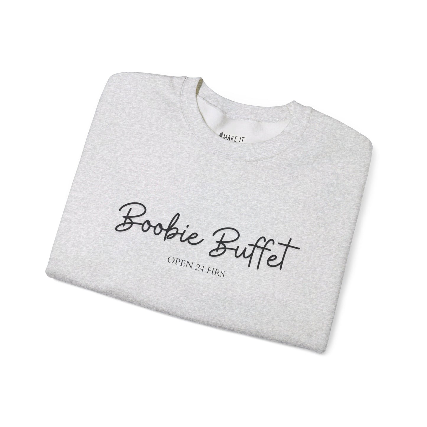 "Boobie Buffet" Breastfeeding Sweatshirt