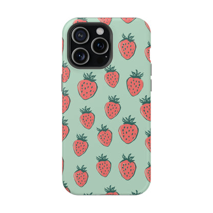 Strawberry Summer - MagSafe Tough iPhone Case