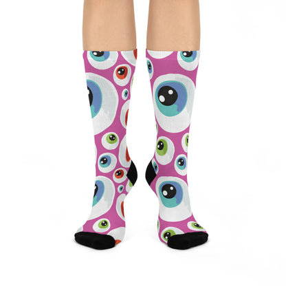 Eye Love Halloween - Premium Unisex Crew Socks