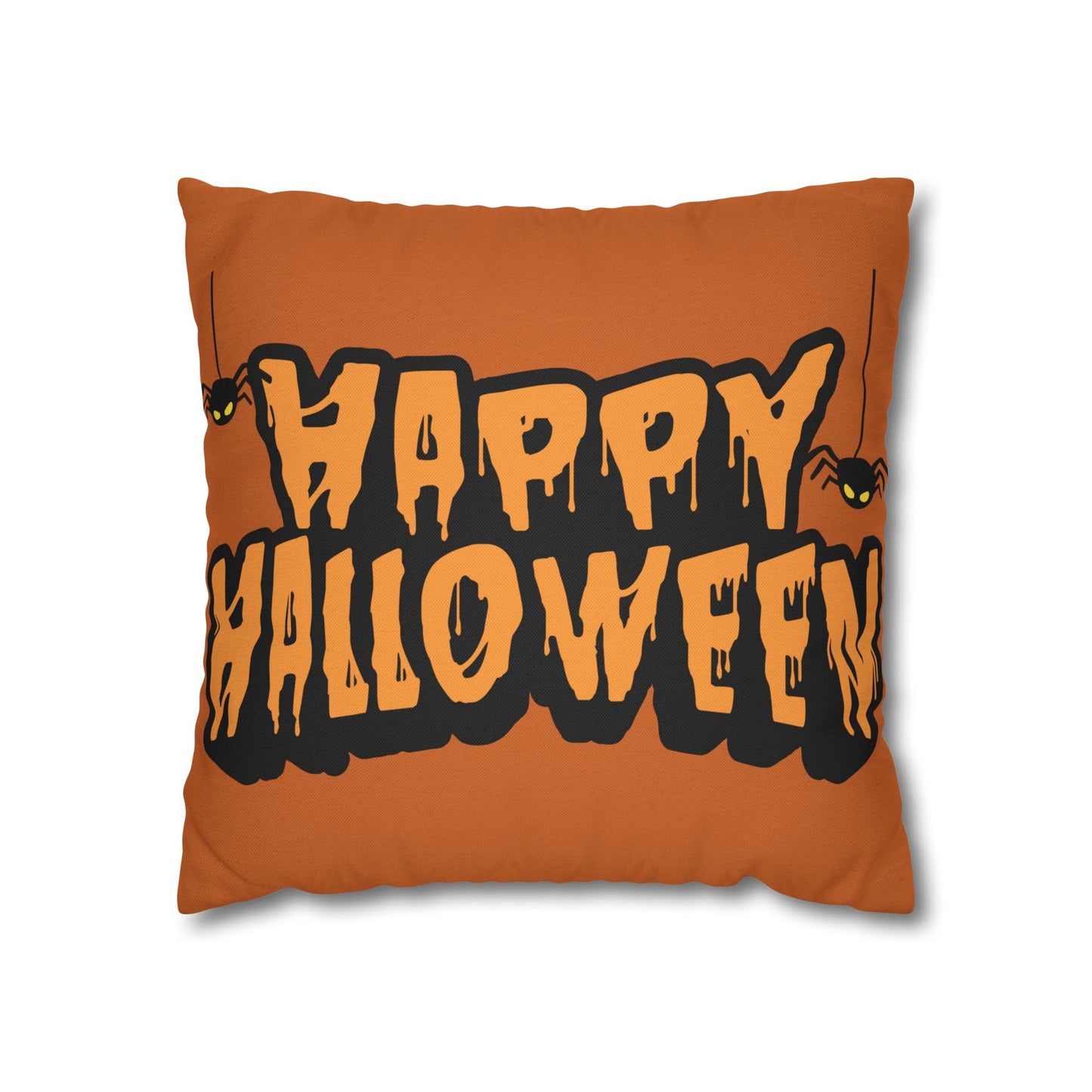 "Happy Halloween" - Halloween Pillow Cover