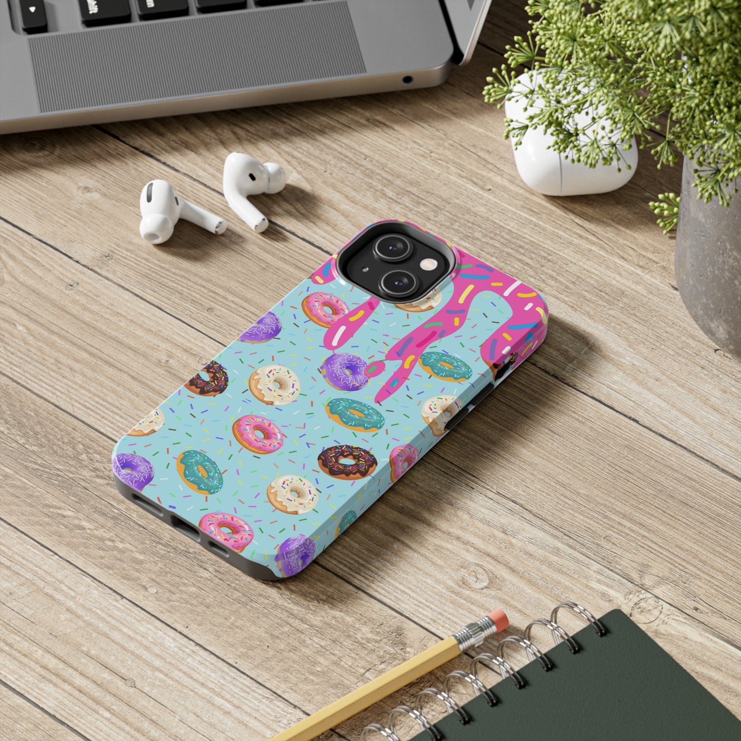 It's Raining Doughnuts Phone Case