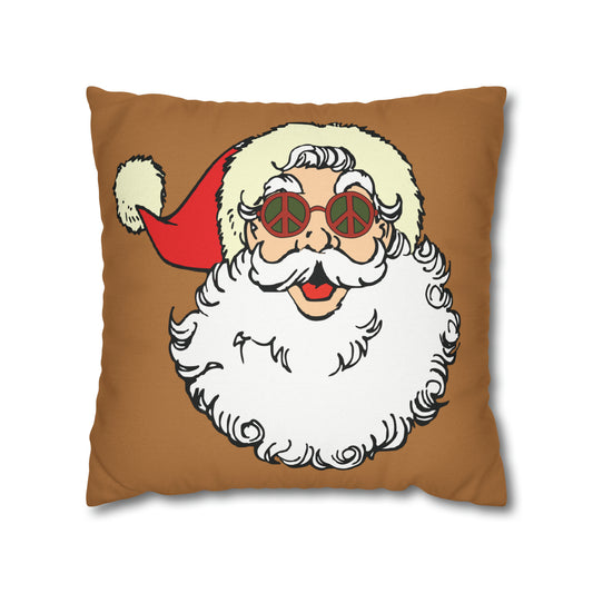 Groovy Santa Christmas Pillow Cover