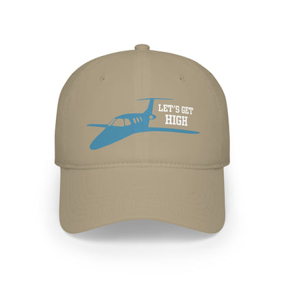 "Let's Get High" Aviation Hat