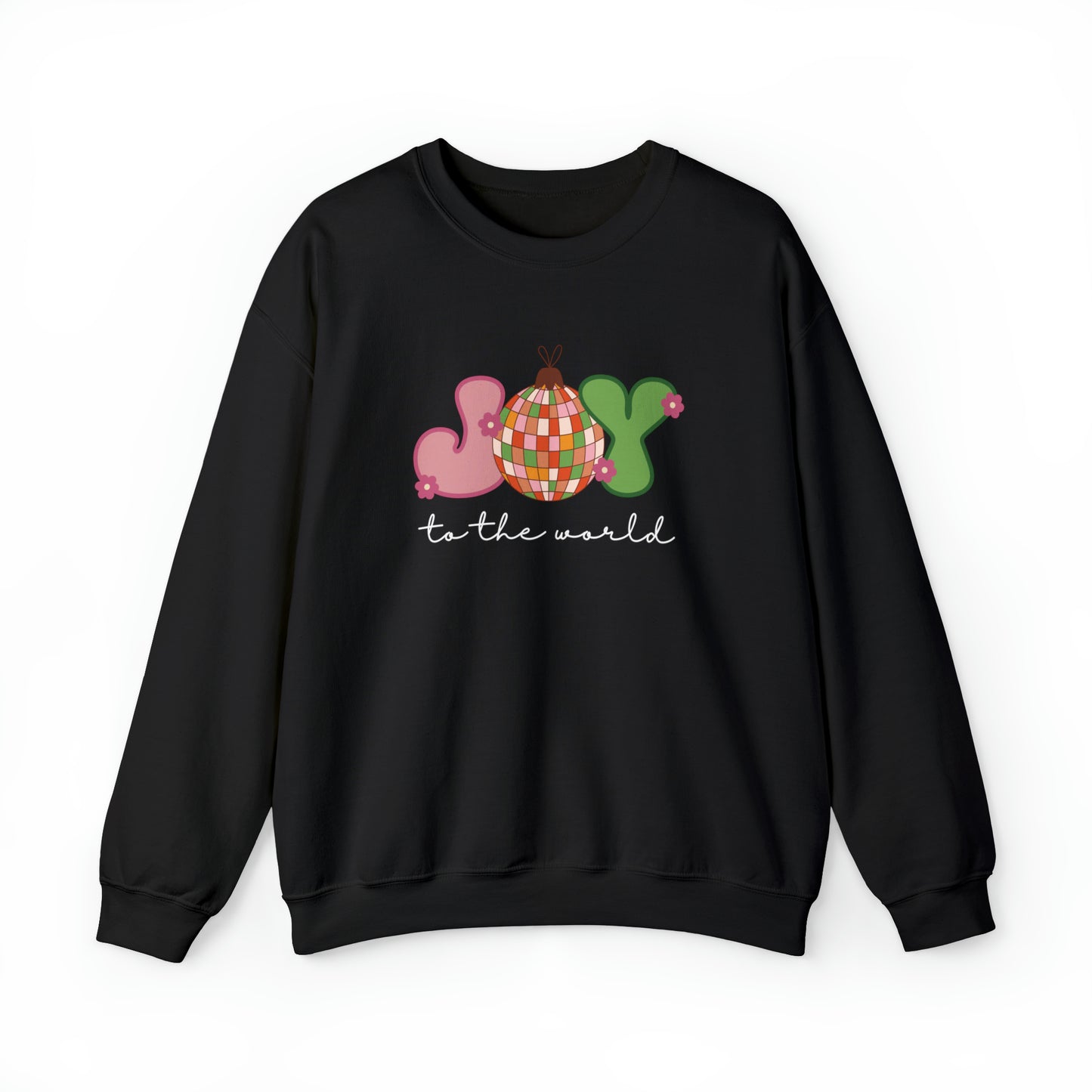 "Joy to The World" Christmas Crewneck Sweatshirt