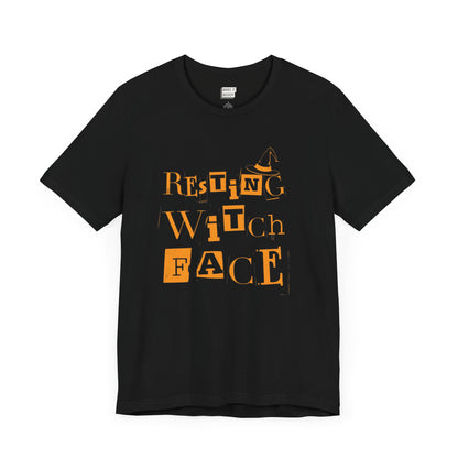 "Resting Witch Face" Halloween Tee