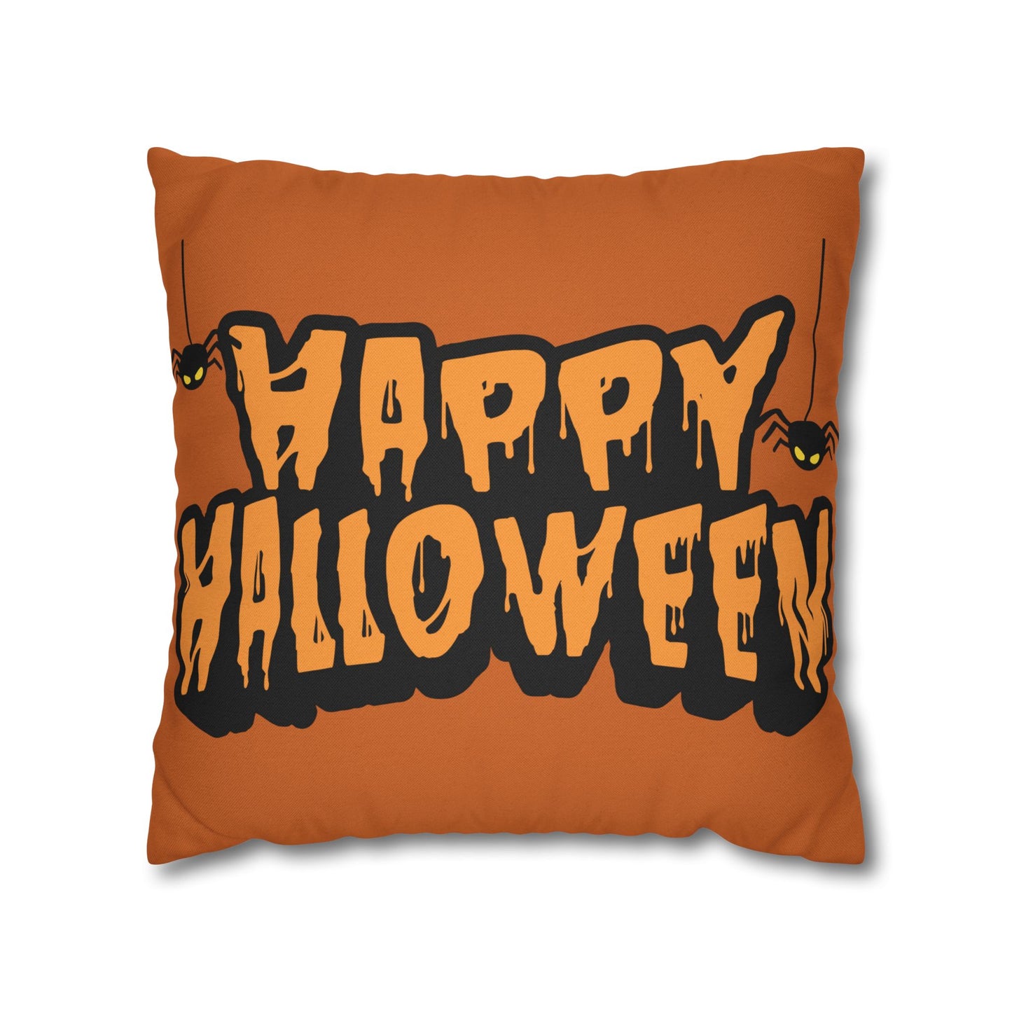 "Happy Halloween" - Halloween Pillow Cover