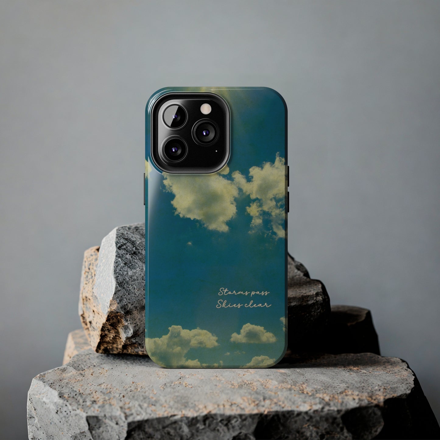 Storms Pass, Skies Clear Phone Case