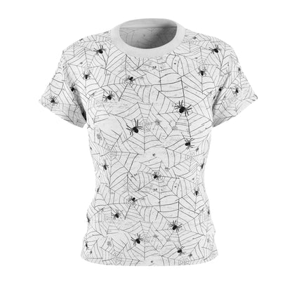 Spiders & Webs Women's Halloween T-Shirt