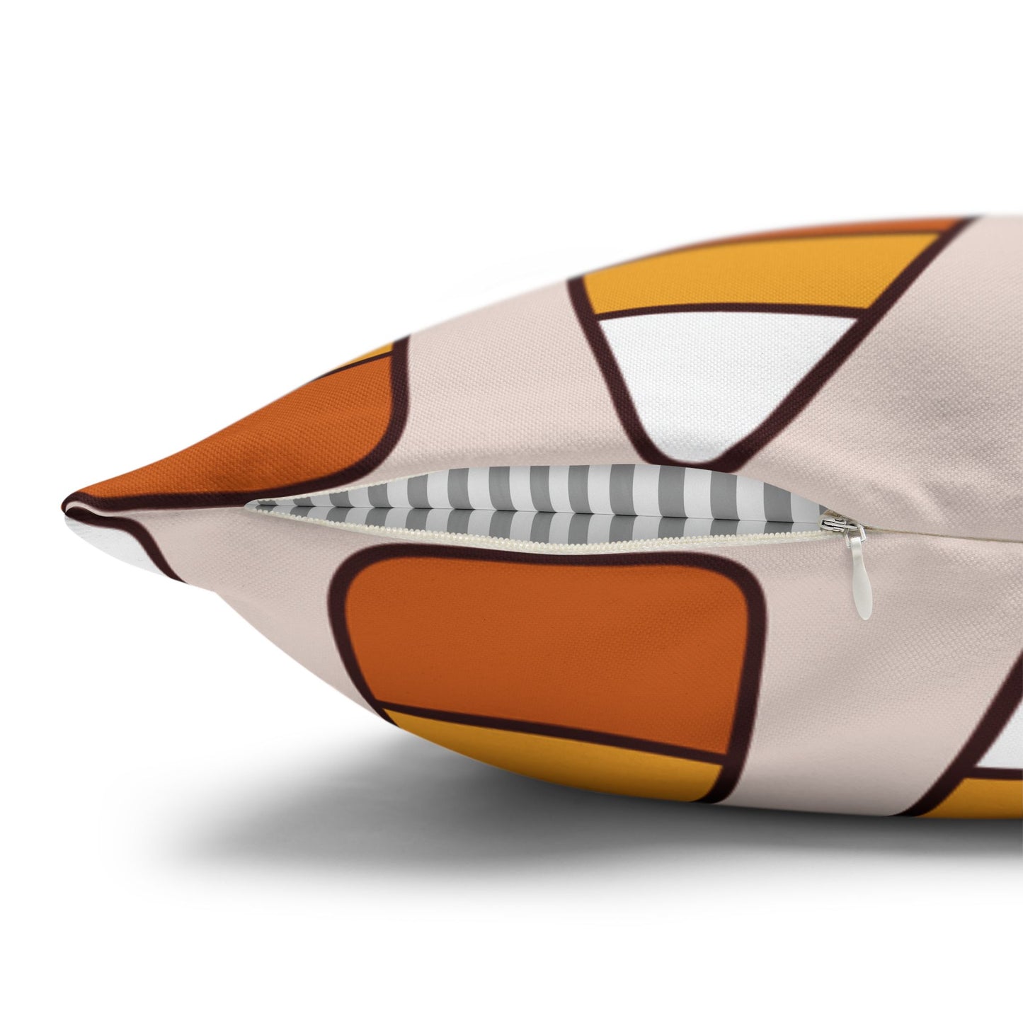 Candy Corn, Beige - Halloween Pillow Cover