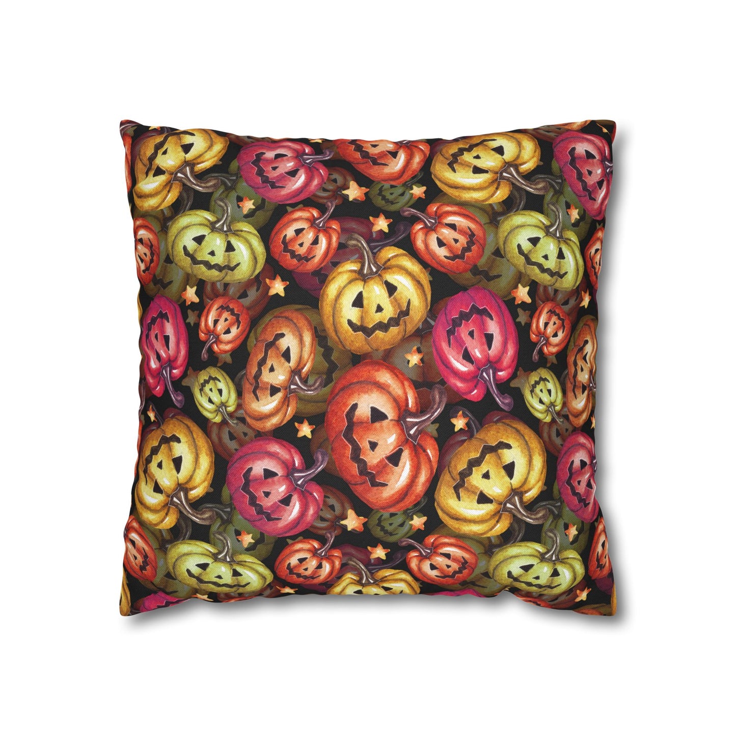 Happy Pumpkins - Halloween Pillow Cover