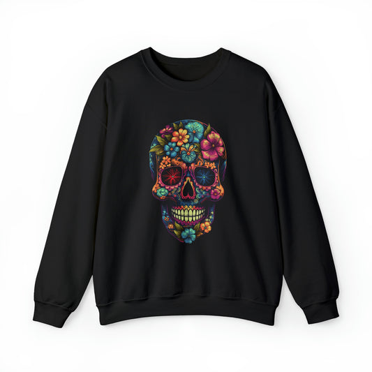 Sugar Skull Halloween Sweatshirt