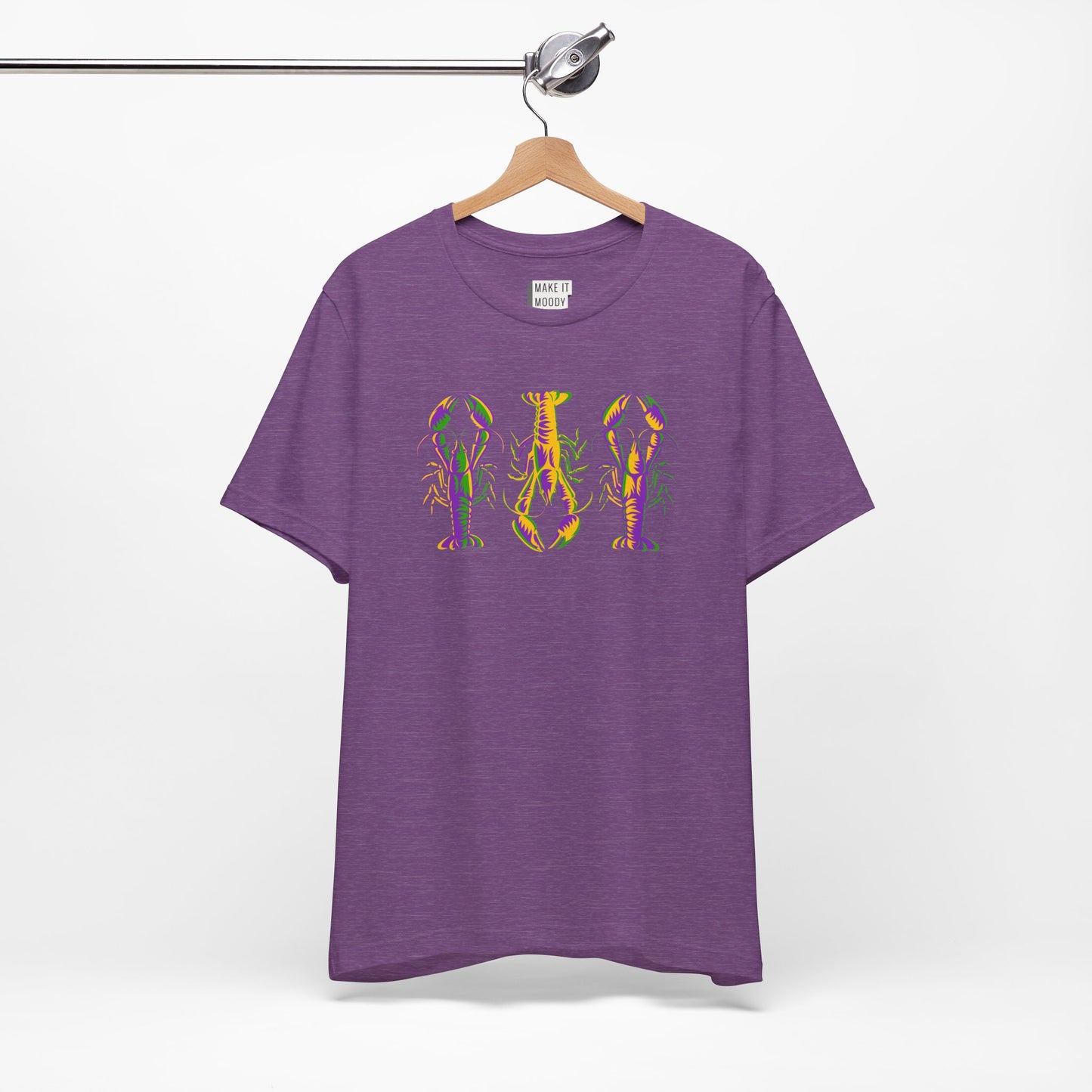 Crawfish Mardi Gras Tee