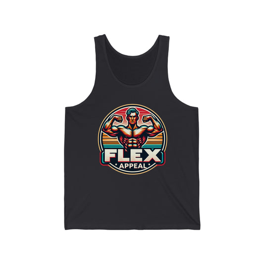 "Flex Appeal" Unisex Jersey Tank