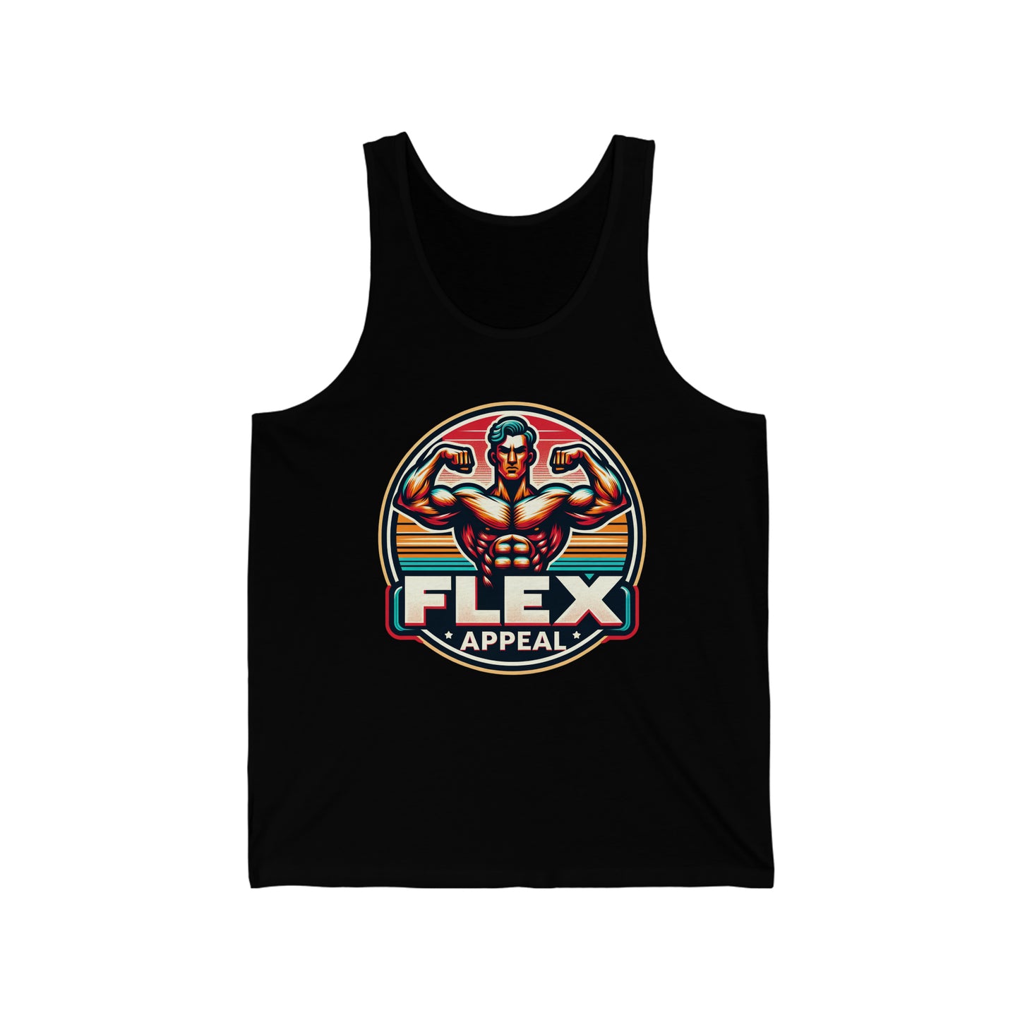 "Flex Appeal" Unisex Jersey Tank
