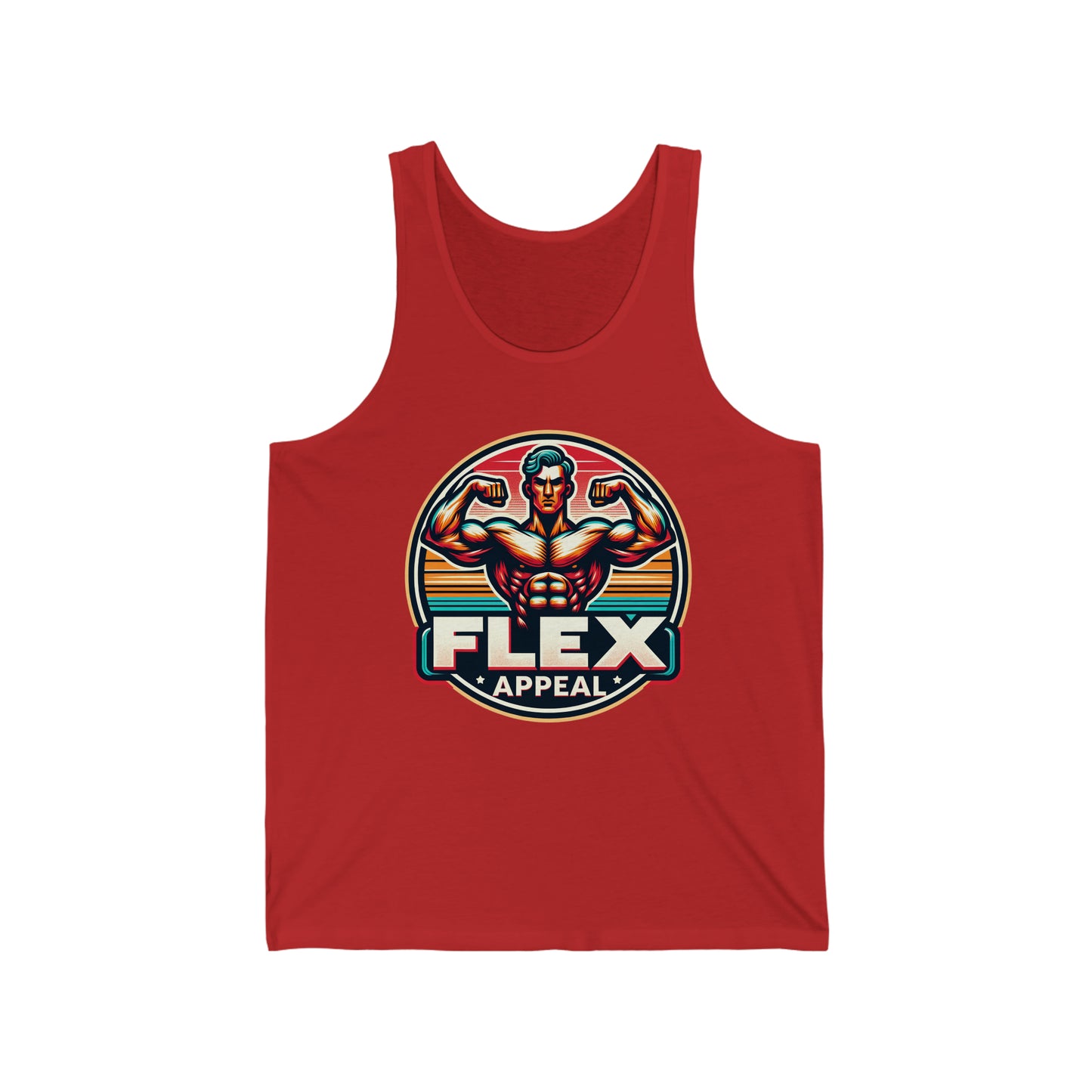 "Flex Appeal" Unisex Jersey Tank