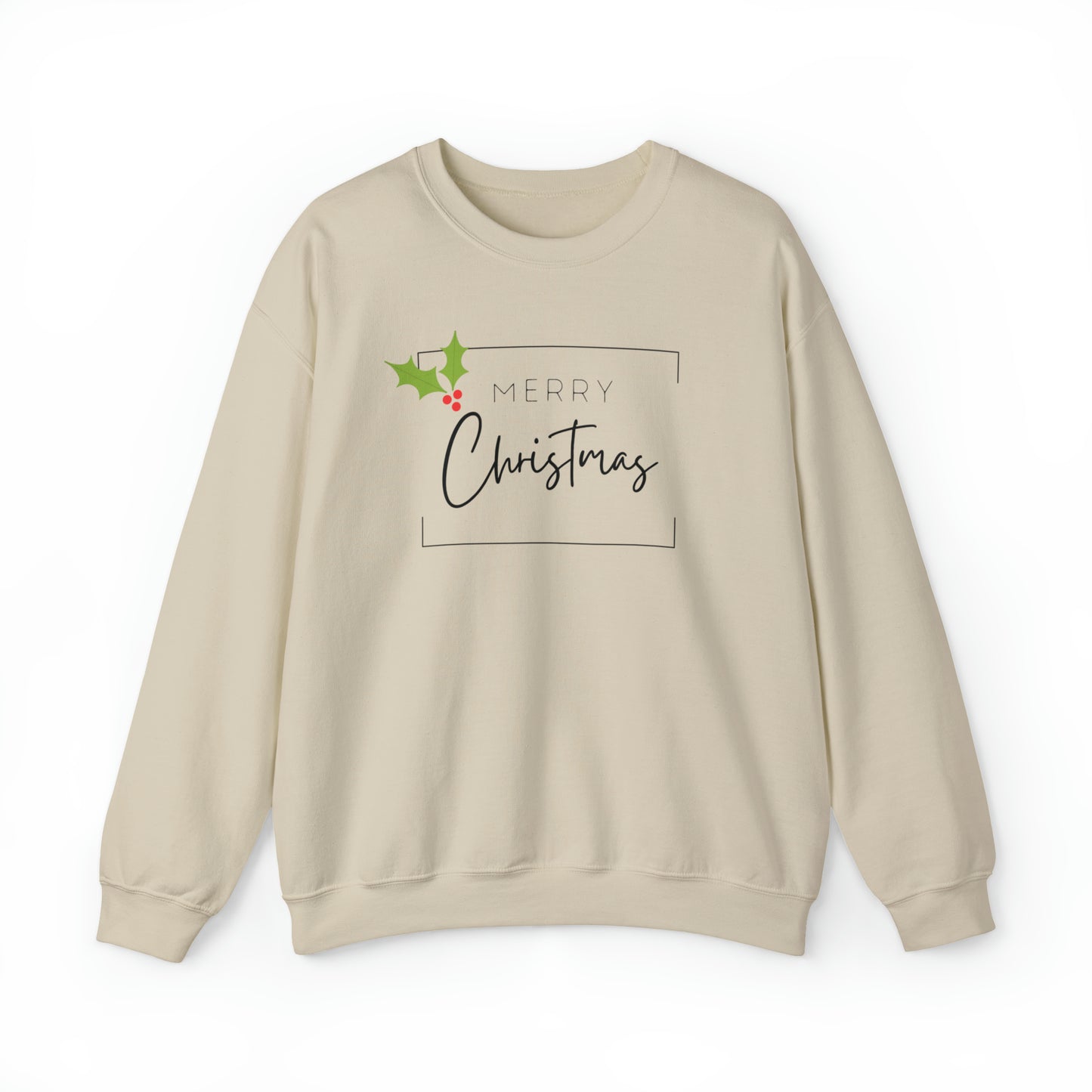 Holly Berry Christmas Crewneck Sweatshirt