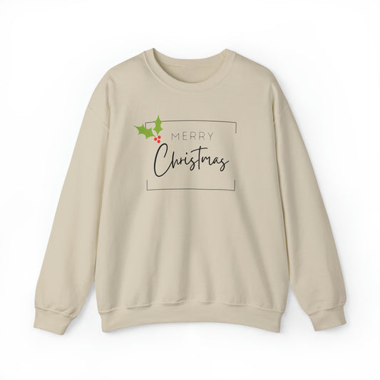 Holly Berry Christmas Crewneck Sweatshirt