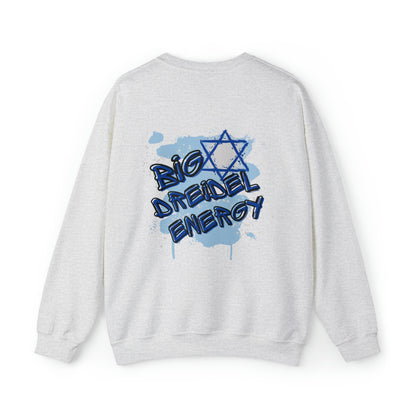 "Big Dreidel Energy" Hanukkah Crewneck Sweatshirt