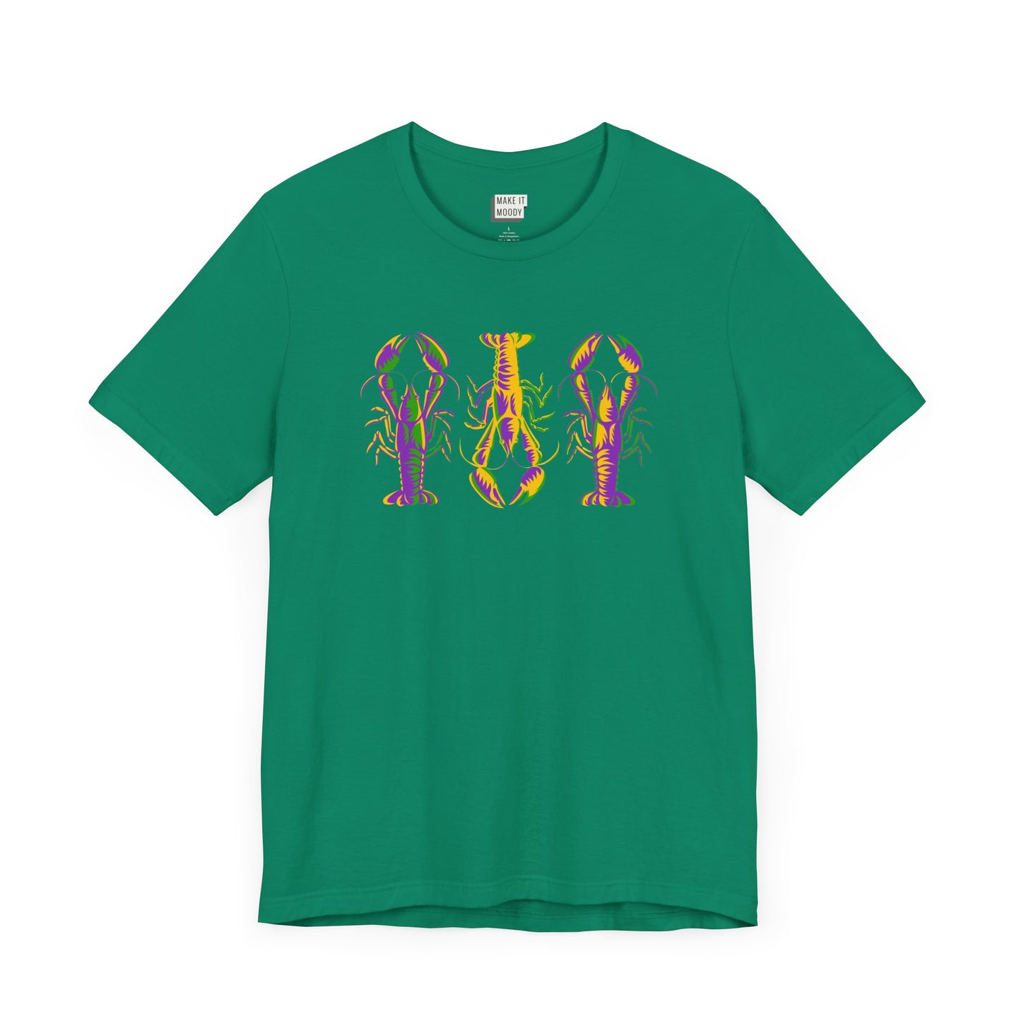 Crawfish Mardi Gras Tee