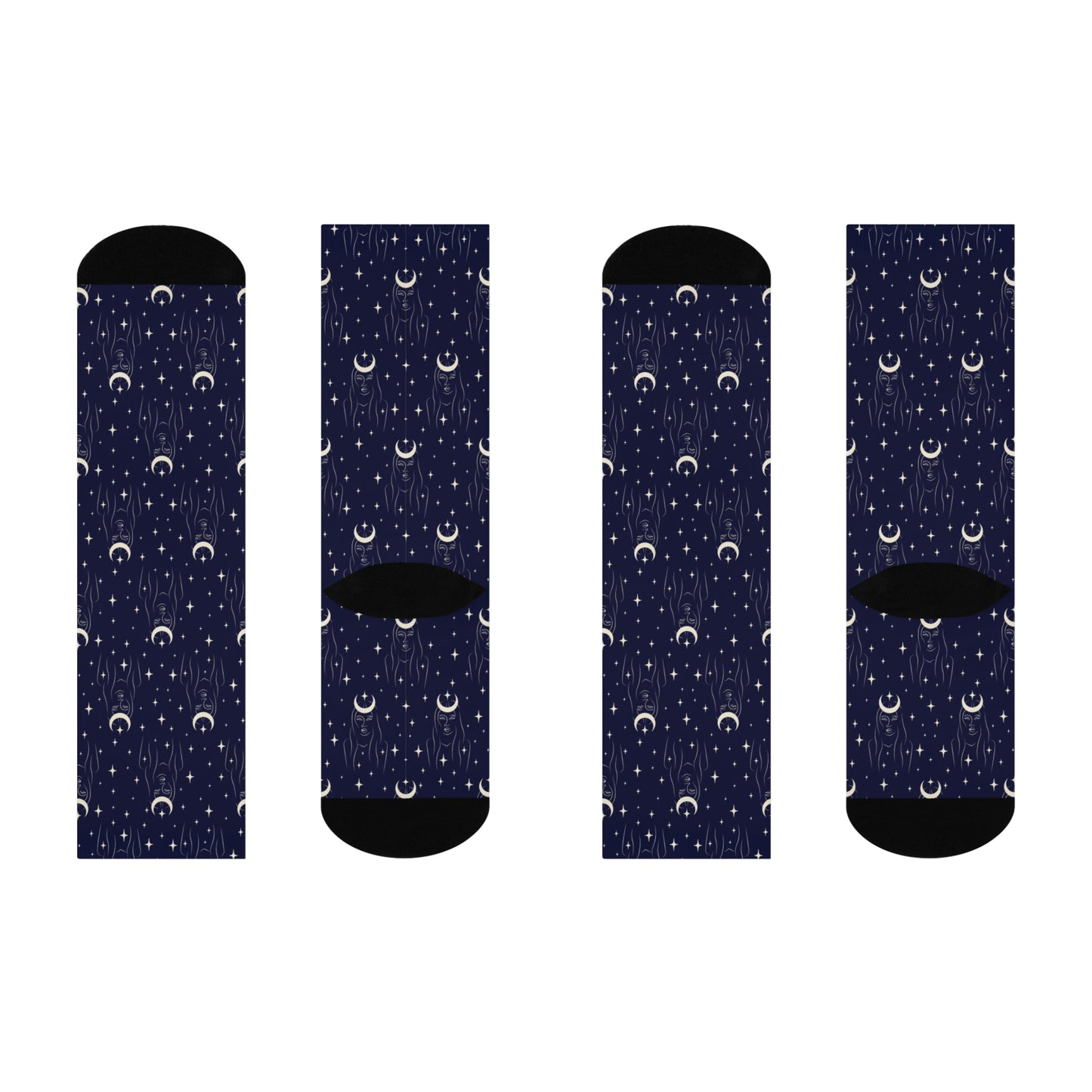 Moon Child - Premium Unisex Crew Socks