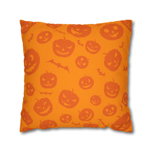 Jack-O-Lantern Jokesters - Halloween Pillow Cover